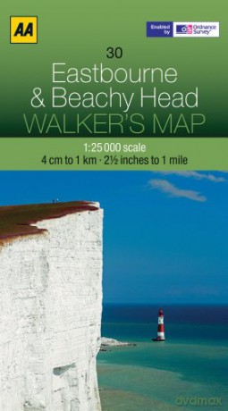 Walkers Map Eastbourne and Beachy Head [KSIĄŻKA]