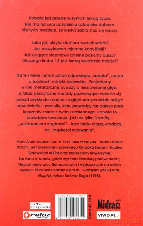 Tajemnice Kabały - Marc-Alain Ouaknin [KSIĄŻKA]