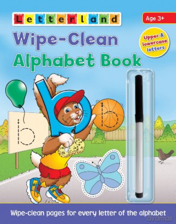 Wipe Clean Alphabet Book Letterland: 1 - Lisa Holt [KSIĄŻKA]