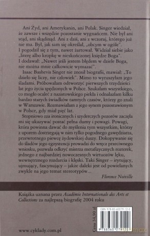 Isaac Bashevis Singer - Florence Noiville [KSIĄŻKA]