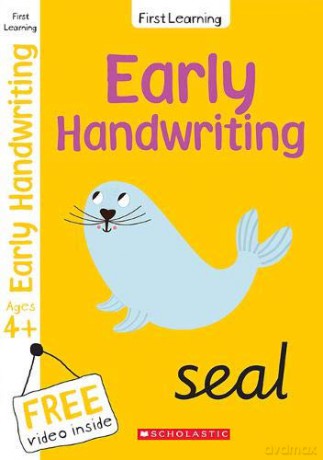 Writing workbook for Ages 3-5 Book 2: This preschool activity book introduces cursive writing and includes a free video and rewards certificate Scholastic First Learning: 1 - Amanda McLeod [KSIĄŻKA]