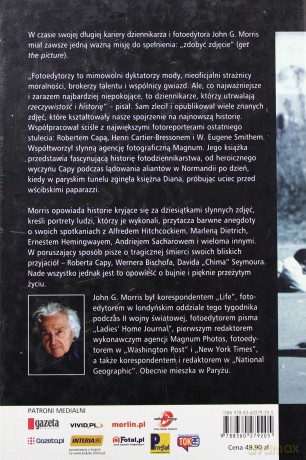 Zdobyć Zdjęcie Moja Historia Fotografii Prasowej (twarda) - John G. Morris [KSIĄŻKA]