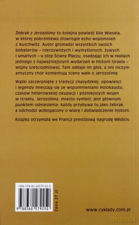 Żebrak Z Jerozolimy - Elie Wiesel [KSIĄŻKA]