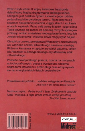 Wojenne Kłamstwa - Louis Begley [KSIĄŻKA]