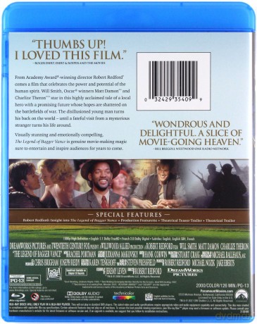 The Legend of Bagger Vance (Nazywał się Bagger Vance) [Blu-Ray]
