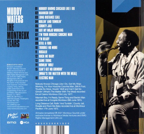 Muddy Waters: Muddy Waters - The Montreux Years [CD]