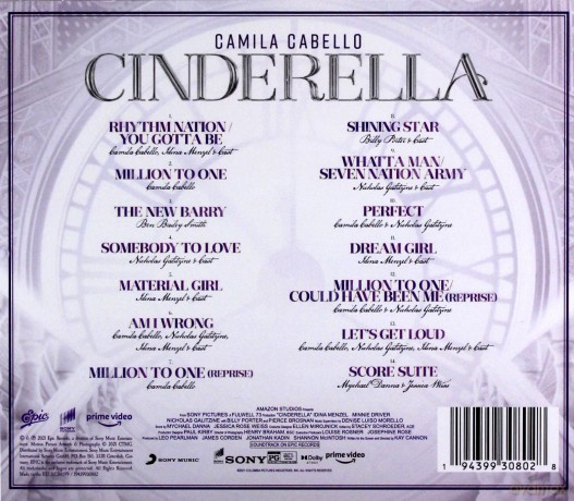 Camila Cabello: Cinderella Soundtrack [CD]