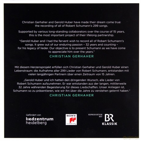 Christian Gerhaher: Schumann: Alle Lieder [11CD]