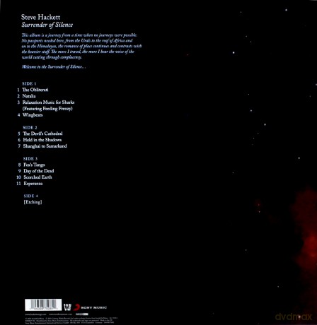 Steve Hackett: Surrender of Silence [2xWinyl]+[CD]