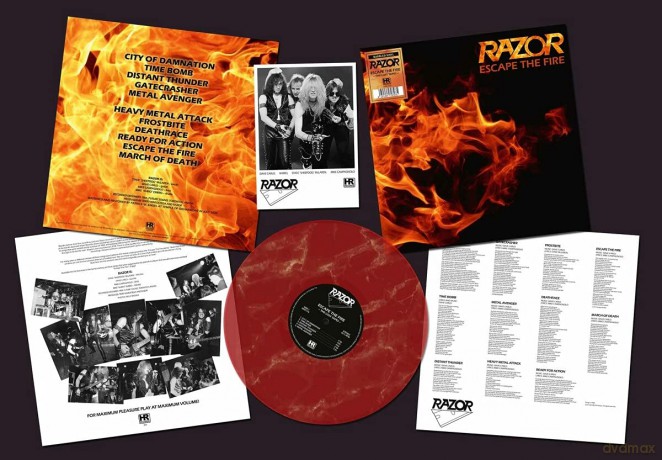 Razor: Escape The Fire (Marbled) [Winyl]