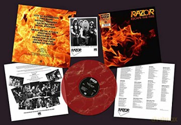 Razor: Escape The Fire (Marbled) [Winyl]