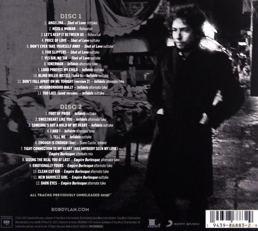 Bob Dylan: Springtime In New York: The Bootleg Series Vol. 16 (1980-1985) [2CD]