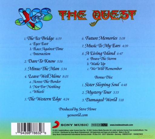 Yes: The Quest [Blu-Ray]+[2CD]