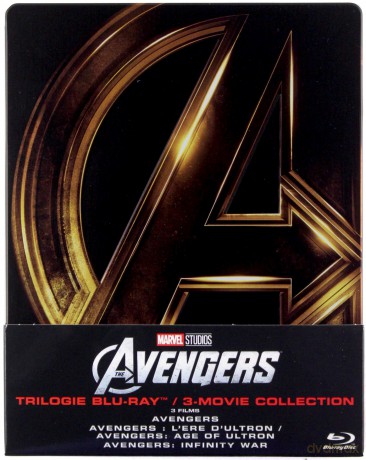 Avengers Trilogy (steelbook) [3xBlu-Ray]