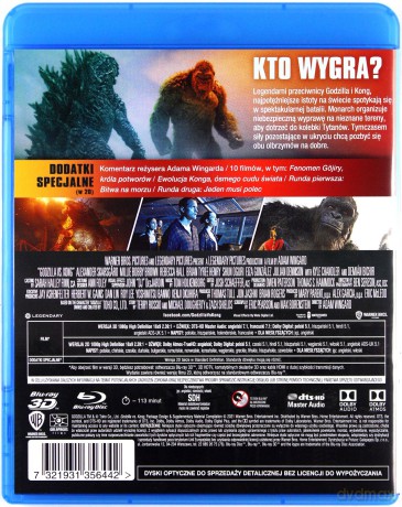 Godzilla Vs. Kong [Blu-Ray 3D]+[Blu-Ray]