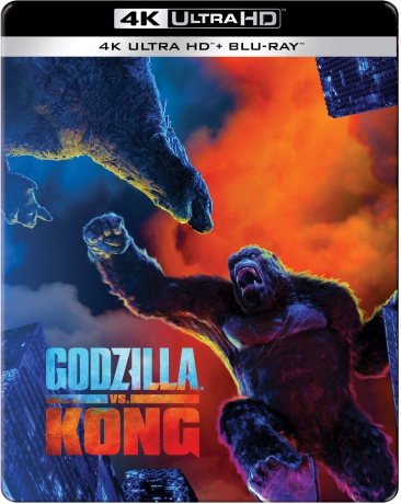 Godzilla vs. Kong (steelbook) [Blu-Ray 4K]+[Blu-Ray]
