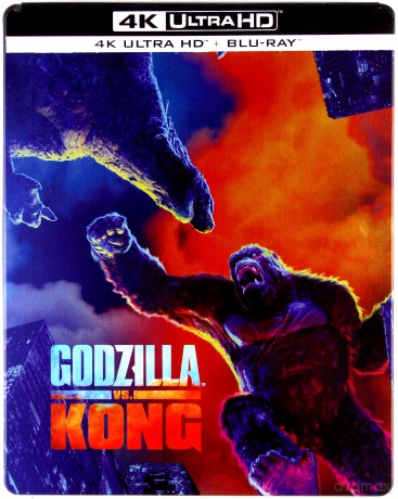 Godzilla vs. Kong (steelbook) [Blu-Ray 4K]+[Blu-Ray]
