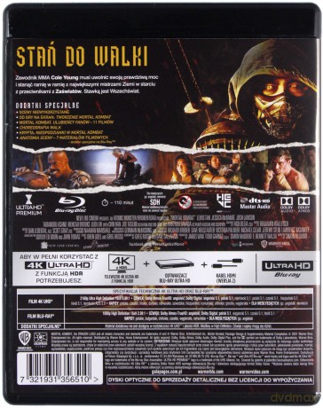 Mortal Kombat [Blu-Ray 4K]+[Blu-Ray]