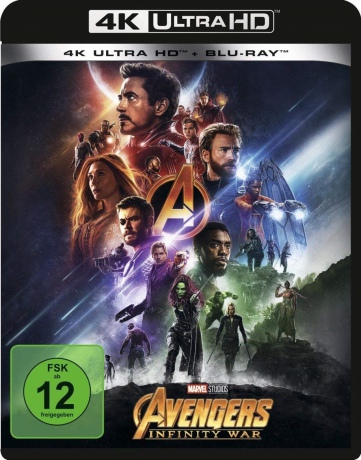 Avengers: Infinity War (Avengers: Wojna bez granic) [Blu-Ray 4K]+[Blu-Ray]