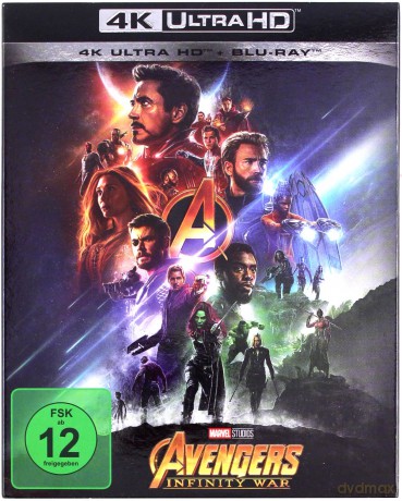 Avengers: Infinity War (Avengers: Wojna bez granic) [Blu-Ray 4K]+[Blu-Ray]
