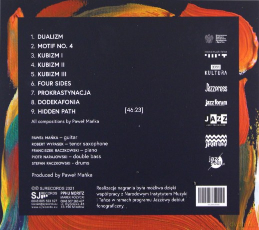 Paweł Mańka Semiotic Quintet: Kubizm [CD]