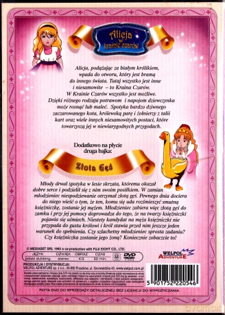 Alicja w Krainie Czarów [DVD]