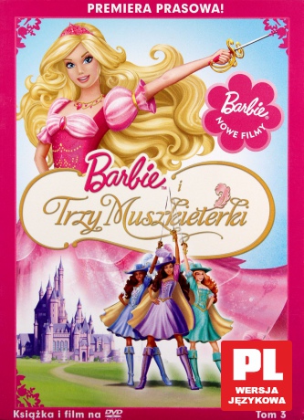 Barbie i trzy Muszkieterki [DVD]