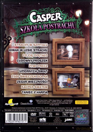 Casper: Szkoła Postrachu - Zegar wieczności [DVD]