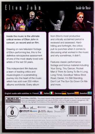 Elton John: Inside The Music [DVD]
