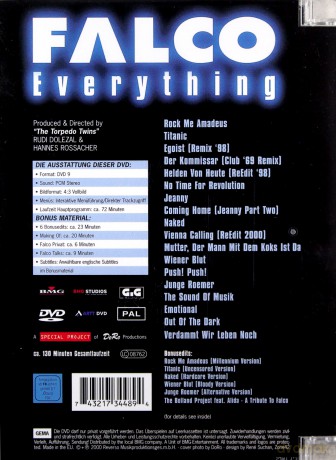 Falco: Everything [DVD]