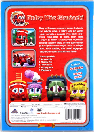 Finley Wóz strażacki: Nowa ciężarówka [DVD]+[PUZZLE]