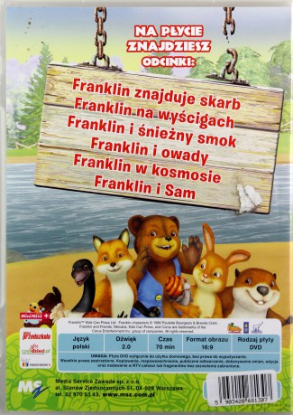 Franklin 4: Franklin znajduje skarb [DVD]