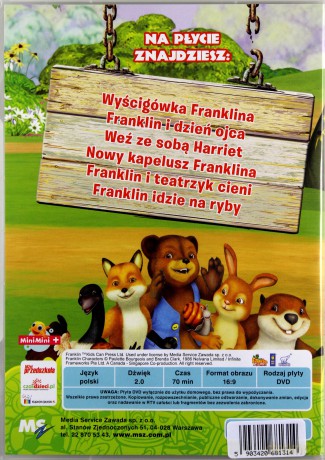 Franklin 5: Wyścigówka Franklina [DVD]