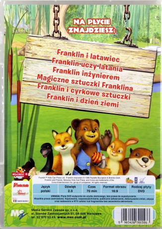 Franklin 6: Franklin i latawiec [DVD]