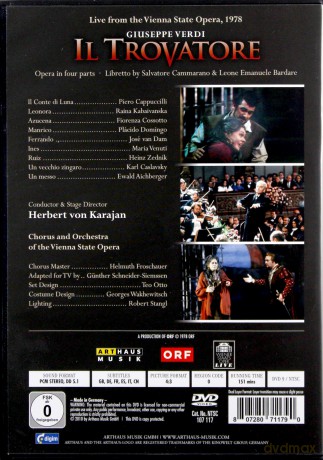 Giuseppe Verdi: Il Trovatore [DVD]
