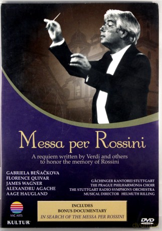 Giuseppe Verdi: Messa per Rossini [DVD]