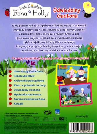 Małe Królestwo Bena i Holly: Odwiedziny Gastona [DVD]