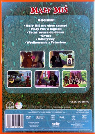 Mały Miś - Nie chce zasnąć [DVD]