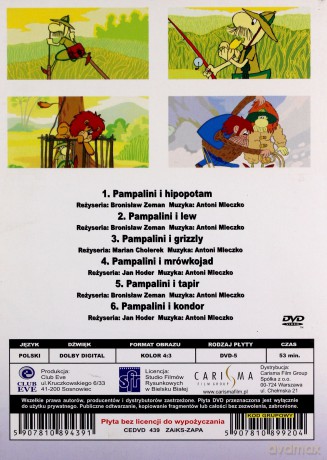Pampalini Łowca Zwierząt: Hipopotam [DVD]