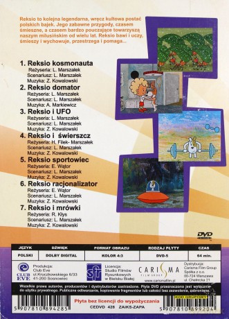 Reksio i Ufo [DVD]