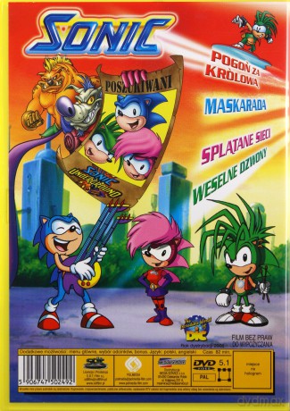 Sonic - Pogoń za Królową [DVD]