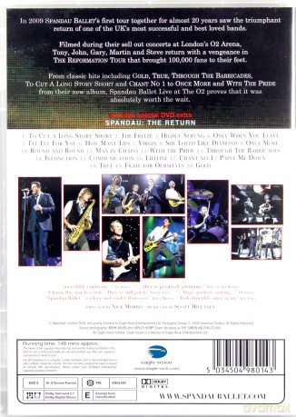 Spandau Ballet - Live At The O2 [DVD]