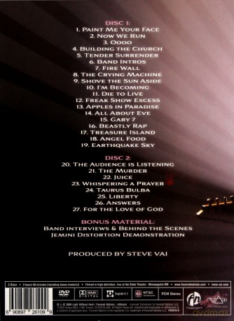 Steve Vai: Where The Wild Things Are [DVD]