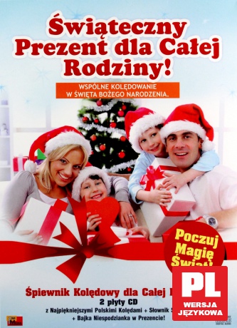 Świąteczny Prezent dla Całej Rodziny. Śpiewnik kolędowy [2DVD]