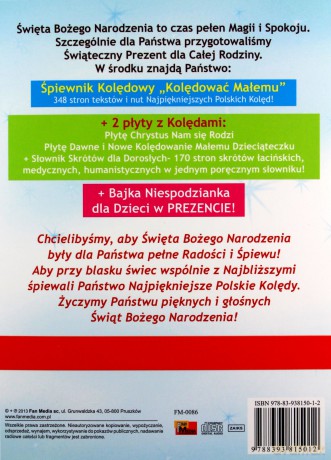 Świąteczny Prezent dla Całej Rodziny. Śpiewnik kolędowy [2DVD]