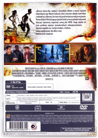 Więzień labiryntu: Próby ognia [DVD]
