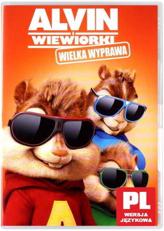 Alvin i wiewiórki: Wielka wyprawa [DVD]