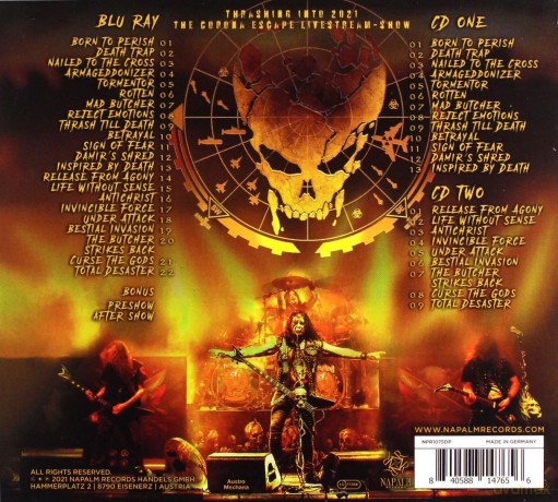 Destruction: Live Attack [Blu-Ray]+[2CD]