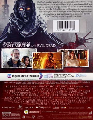 The Unholy (Sanktuarium) [Blu-Ray]