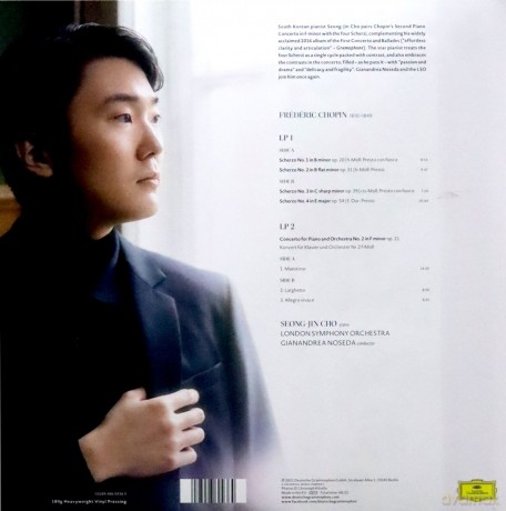 Seong-Jin Cho: Chopin: Piano Concerto No.2 Scherzi [2xWinyl]